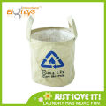 Earth Flax Fabric Folding Linen Laundry Baskets